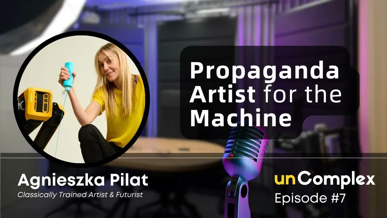 Propaganda artist for the machine.